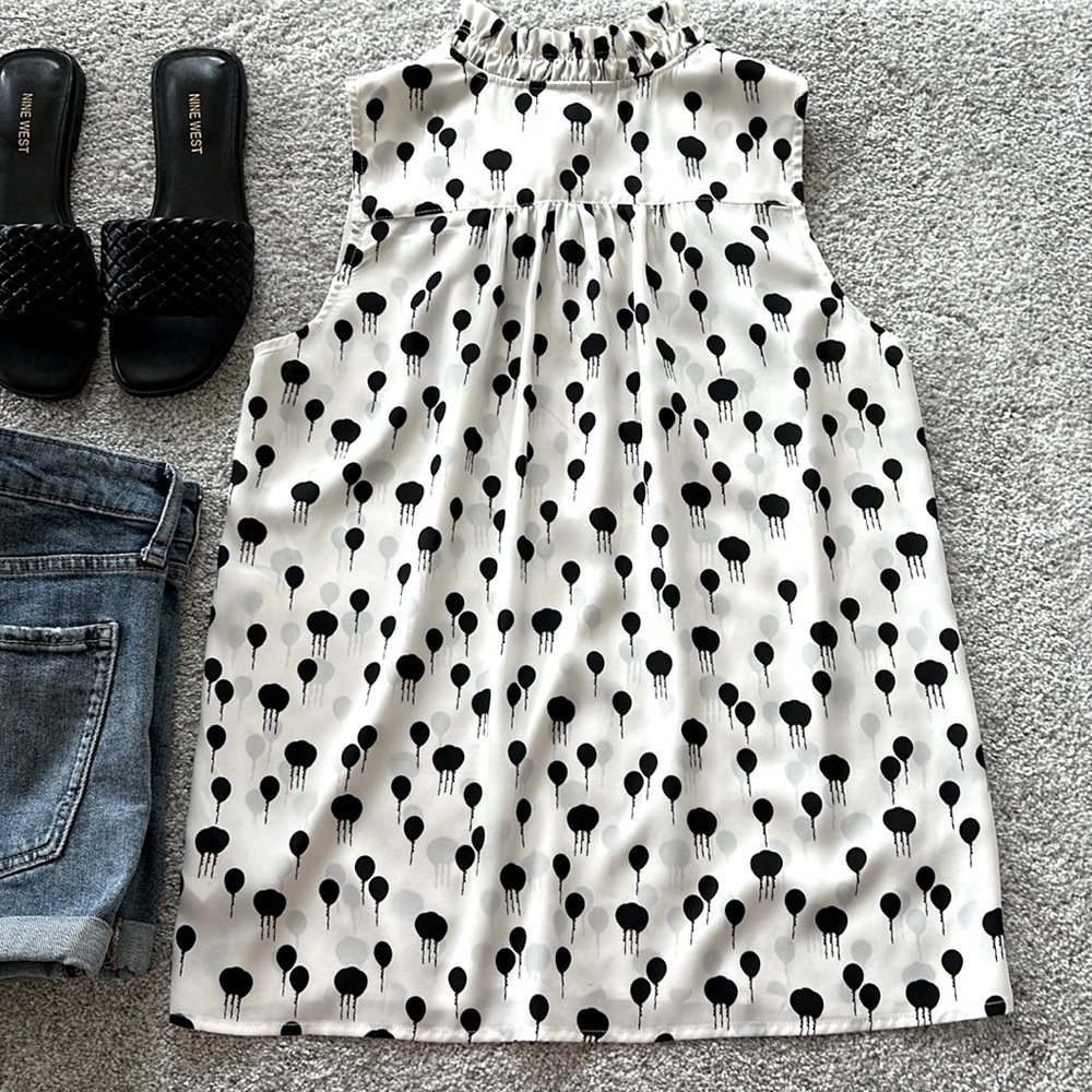 Anthropologie Maeve Balloon Print Blouse - Picture 5 of 5